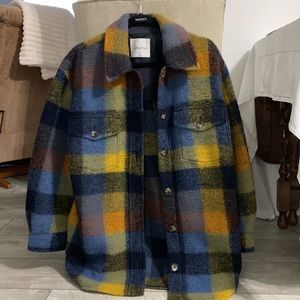 ARITZIA Wilfred Free The GANNA Shirt Jacket - plaid